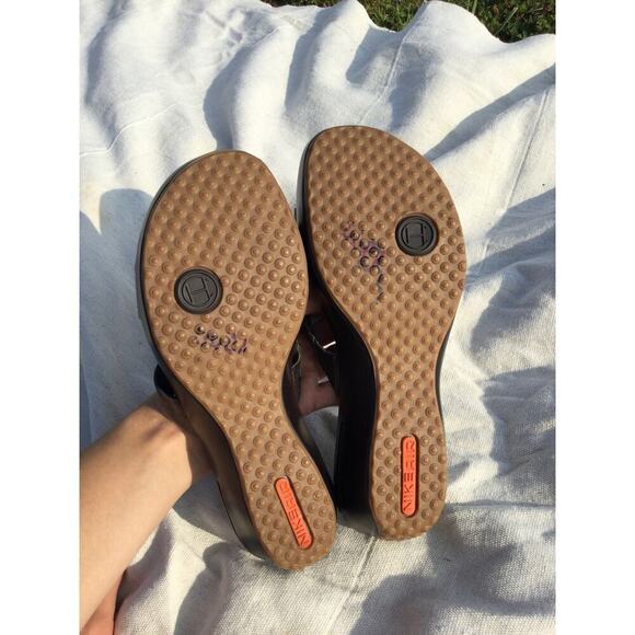 Cole Haan womens slide sandals nikeair size 8 metallic comfort cushion boho - Picture 4 of 10